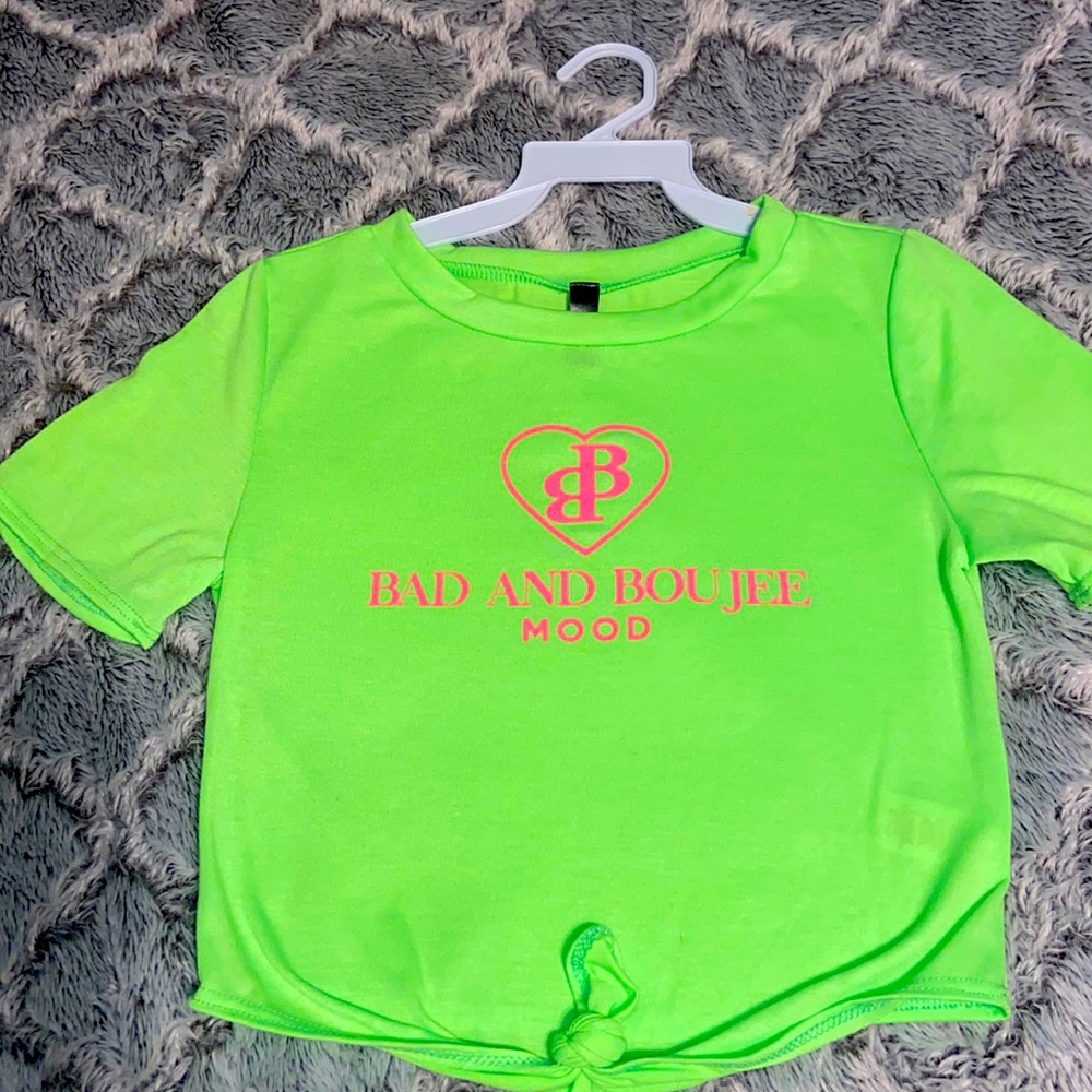 BAD AND BOUJEE CROP TOP